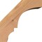 Ekena Millwork 5 1/2"W x 6"D x 6"H Balboa Smooth Knee Brace, Western Red Cedar BRC06X06X06BOA00SWR - alternate 2